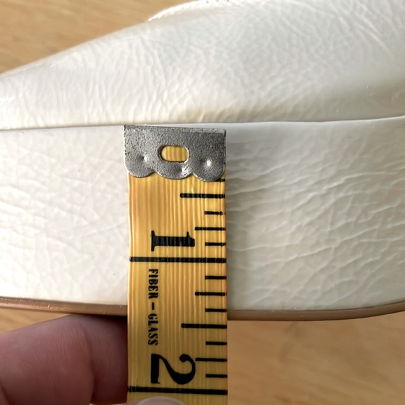 L’Intervalle Habibi Off White Naplack Leather Platform Round Toe Shoes, Size 8 - Picture 11 of 16